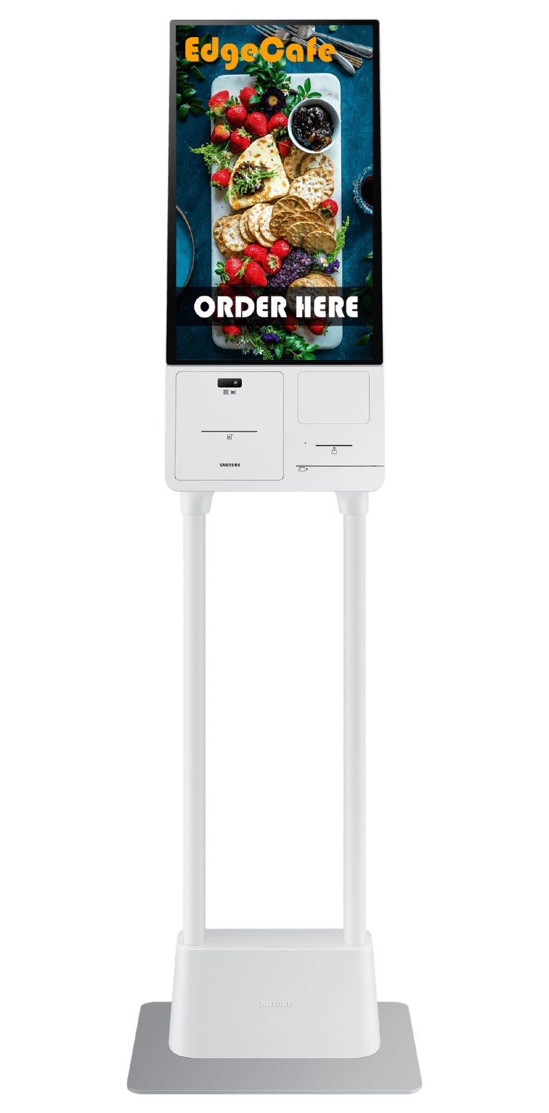 Kiosk Front View with Stand Self-service Kiosk with stand
