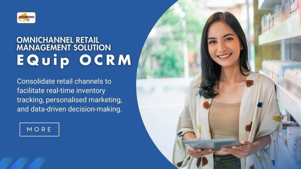 Omnichannel retail management solution to consolidate retail channels to facilitate real-time inventory tracking, personalised marketing, and data-driven decision-making.