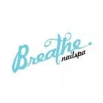 A logo of Breathe Nail Spa, one of Edgeworks Solutions EQuipPOS Beauty POS System customer