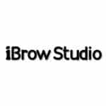 A logo of iBrow Studio, one of Edgeworks Solutions EQuipPOS Beauty POS System customer