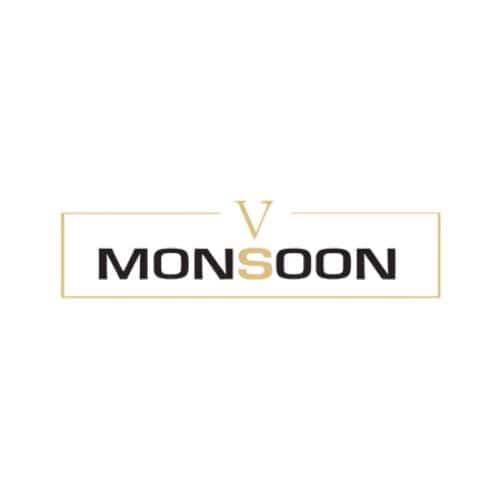 Monsoon logo A logo of Monsoon, one of Edgeworks Solutions' client