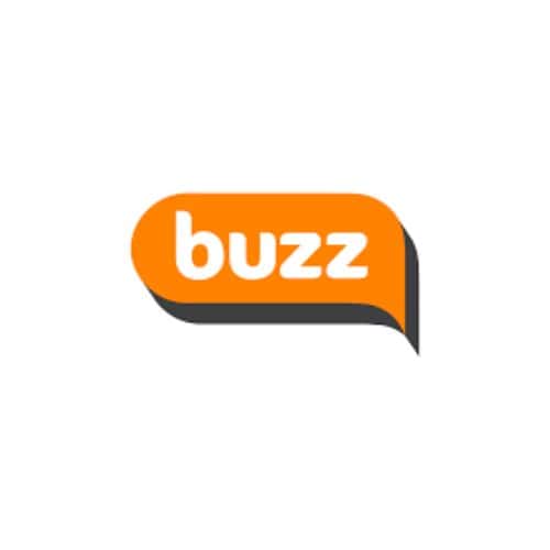 A logo of Buzz, one of Edgeworks Solutions customer using our robust POS system.