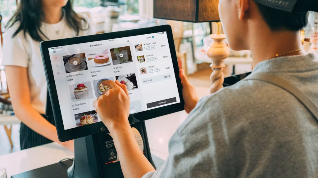 A retail shop with a robust POS system