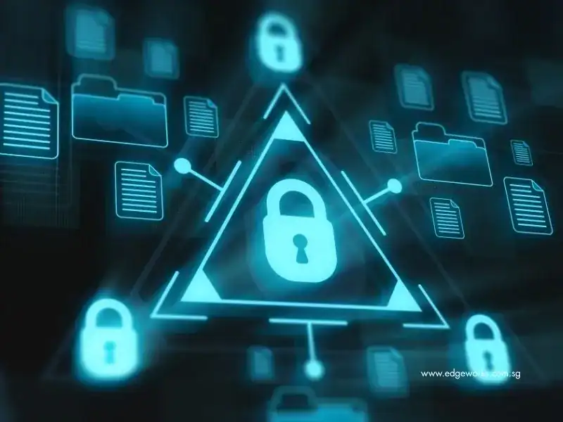 A display image of POS security