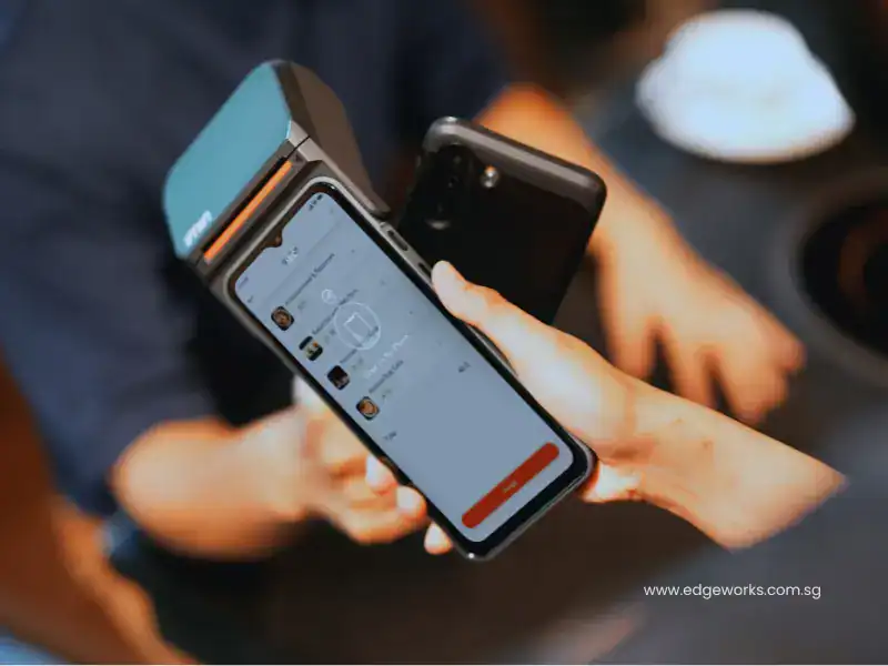 Using a contactless POS system device